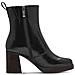 Heeled Booties Stivaletti Sintetico E Tessile Scarpe Donna Nero Eu 38, 1-25361-43 001 - Foto miniatura 3