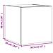 Mobili TV a Parete con Luci LED 2pz Rovere Marrone 30,5x35x30cm - Foto miniatura 3