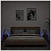 Mobili TV a Parete con Luci LED 2pz Rovere Marrone 30,5x35x30cm - Foto miniatura 6