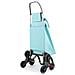 Carrello Della Spesa A 6 Ruote, 43l, Blu - Saq057 Celeste - Foto miniatura 4