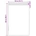 Tende In Voile Con Tasche Per Aste 2 Pz Rosa - Foto miniatura 3