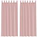 Tende In Voile Con Tasche Per Aste 2 Pz Rosa - Foto miniatura 1