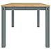 Tavolo Da Pranzo Panama Grigio 180x90x75 Cm Legno Massello Pino - Foto miniatura 4