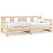 Lusso Casadino -  Dormeuse Estraibile In Legno Massello Di Pino 2x(90x190) Cm - Foto miniatura 1