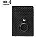 Elegante Portafoglio Porta Carte Airtag Con Blocco Rfid - Foto miniatura 3