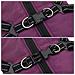 Cappotto Cani Imbracatura Impermeabile Riflettente Viola L40 - Foto miniatura 8