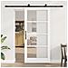 Porta scorrevole  con set hardware 'ORKDAL'Bianco 93x202 cm, Porta interna  con vetro 'ORKDAL'Bianco 93x202x4 cm - Foto miniatura 2