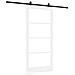 Porta scorrevole  con set hardware 'ORKDAL'Bianco 93x202 cm, Porta interna  con vetro 'ORKDAL'Bianco 93x202x4 cm - Foto miniatura 6