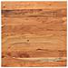 Piano Tavolo 70x70x3,8 cm Quadrato Legno Massello di Acacia - Foto miniatura 1