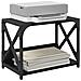 Supporto per Stampante Rovere Nero 44 x 26 x 31.5 cm - Foto miniatura 3