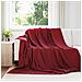 Coperta Rosso Bordeaux 240 x 220 cm Panno - Foto miniatura 2