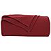 Coperta Rosso Bordeaux 240 x 220 cm Panno - Foto miniatura 4