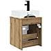 Mobile Lavabo da Parete Rovere Artigianale 39 x 41 x 62,5 cm - Foto miniatura 3