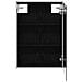 Mobiletto per specchio da bagno Rovere Nero 43 x 11,5 x 60,5 cm - Foto miniatura 7
