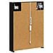Mobiletto per specchio da bagno Rovere Nero 43 x 11,5 x 60,5 cm - Foto miniatura 9