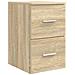 Set di mobili per il bagno 4 pcs Rovere Sonoma - Foto miniatura 6