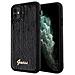 Iphone 11 / Xr - Custodia Nera Guess Con Scritta In Paillettes - Foto miniatura 1