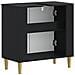 Armadio per Lavabo da Bagno ARNHEM Nero 59,5 x 31,5 x 59 cm - Foto miniatura 6