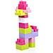 First Builders - Sacca Eco 60 Pezzi Colore Rosa - Foto miniatura 3