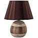 Lampada Da Tavolo In Colore Marrone Sado - Foto miniatura 11