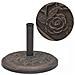 Base Per Parasole Circolare In Resina Bronzo 9 Kg - Foto miniatura 1