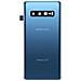 Copribatteria / Facciata Posteriore Blu Galaxy S10 Plus Originale - Foto miniatura 2