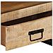 Mobile Porta Tv 100x30x45 Cm In Legno Massello Di Mango - Foto miniatura 8