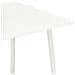 Scrivania con Mensole Bianca 102x50x117 cm - Foto miniatura 4