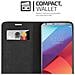 Custodia Compatibile Con Lg G6 In Bruno Caffè - Coperchio Protettiva Con Chiusura Magnetica, Funzione Stand E Tasca Per Le Carte - Foto miniatura 7