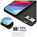 Custodia Compatibile Con Lg G6 In Bruno Caffè - Coperchio Protettiva Con Chiusura Magnetica, Funzione Stand E Tasca Per Le Carte - Foto miniatura 5