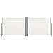 Tenda Da Sole Laterale Retrattile Crema 100x1000 Cm - Foto miniatura 4