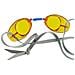 Swedish Goggles Standard, Occhialini Da Nuoto, Unisex, Giallo - Foto miniatura 1