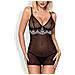 Pelle Chemise Biancheria Erotica E Lattice Per Le Donne Unisex Adulto Del Sesso E La Sensualità Di Biancheria Intima Nel Mese Di Settembre, Multicolore, S / M Donna - Foto miniatura 1