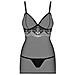 Pelle Chemise Biancheria Erotica E Lattice Per Le Donne Unisex Adulto Del Sesso E La Sensualità Di Biancheria Intima Nel Mese Di Settembre, Multicolore, S / M Donna - Foto miniatura 5