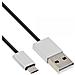 31710I 1m USB A Micro-USB B Alluminio, Nero cavo USB - Foto miniatura 1
