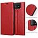 Custodia Compatibile Con Asus Zenfone 8 Flip In Rosso Mela - Coperchio Protettiva Con Chiusura Magnetica, Funzione Stand E Tasca Per Le Carte - Foto miniatura 6