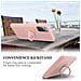 Custodia Compatibile Con Samsung Galaxy Note 20 In Liquid Rosa - Coperchio Protettivo In Silicone Tpu Flessibile Con Anello - Foto miniatura 7