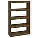 Libreria / divisorio Miele 80x30x135,5 Cm Legno Massello Di Pino - Foto miniatura 1