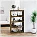 Libreria / divisorio Miele 80x30x135,5 Cm Legno Massello Di Pino - Foto miniatura 2