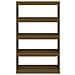 Libreria / divisorio Miele 80x30x135,5 Cm Legno Massello Di Pino - Foto miniatura 5