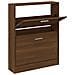 Scarpiera Rovere Marrone 59x17x81 Cm In Legno Multistrato - Foto miniatura 2
