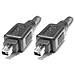 Ieee 1394-kabel - Firewire, 4-polig (m) Bis Firewire, 4-polig (m) - 4.5 M - Foto miniatura 2