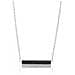 Gioielli C1011-bk. Collana, Colore Grigio. Donna. - In ordine - Foto miniatura 3