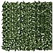Paravento Da Balcone Con Foglie Verde Scuro 200x150 Cm - Foto miniatura 3
