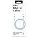 USBCUSBCCOTTLB cavo USB 1,5 m USB C Blu, Bianco - Foto miniatura 3