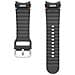 Braccialetto Per Samsung Galaxy Watch 20mm Sport Edition In Silicone, Grigio Scuro - Foto miniatura 3