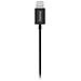 Glow Auricolare Cablato In-ear Musica e Chiamate Nero - Foto miniatura 3