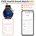 Smartwatch Con Ecg, Analisi Della Composizione Corporea, Analisi Della Composizione Del Sangue (acido Urico, Lipidi Nel Sangue) Black Silicone Strap - Foto miniatura 3