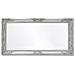Lusso Casadino -  Specchio Da Parete Stile Barocco 100x50 Cm Argento - Foto miniatura 5