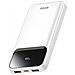 Batteria Esterna 10000mah 22.5w Usb-c + 2 Usb Display Led, Bianco - Foto miniatura 1